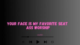 ASS Worship Joi Your face is my favourite seat