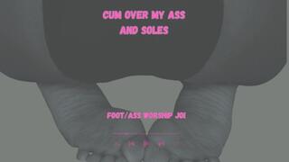 Cum on my ass and soles - joi audio with countdown read in sexy nordic accent