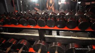 How Heavy Can She Curl?