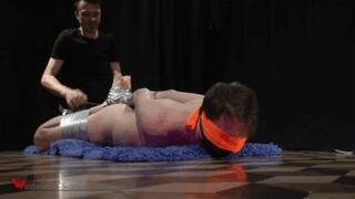 TAPE BONDAGE AND CRAZY TICKLING (FHD mp4)
