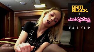 Briti Black Edging & Blowjob Session! (Full Clip)