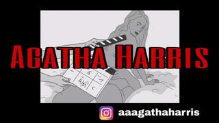 Hot cum in the mouth of a pink-haired woman in a mask