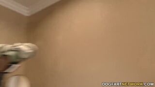 Stella Cox Sucks Black Cocks and Gets Facial