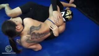 BWS: Nomi Melone vs Black Grappler - The Rematch (topless) - Full Movie, 1080HD, mp4