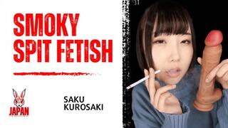 Smoky Breath and Spit Fetish: Saku Kurosaki's Tobacco Spit Special Version