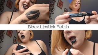 Black Lipstick Fetish WMV