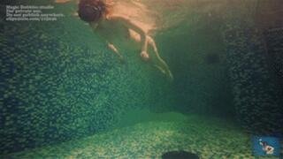 664 Ginger is having fun underwater