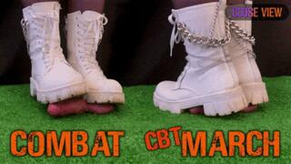 Combat Girl Marching on Your Cock and Balls (Close Version) - TamyStarly - CBT, Bootjob, Shoejob, Ballbusting, Combat, March, Boots, Trample, Trampling, Crush, Crushing
