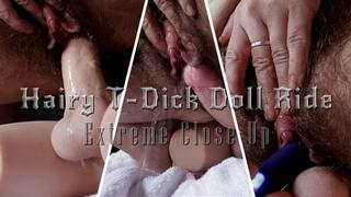 Hairy TDick Doll Ride