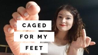 Caged for my Feet