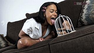 Beverly's Caged Lollipop 720 HD Giantess Vore