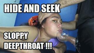 DEEP THROAT SPIT FETISH 230804H SARAI THROAT FUCKING SURPRISED WITH HIDE AND SEEK GAME SD MP4