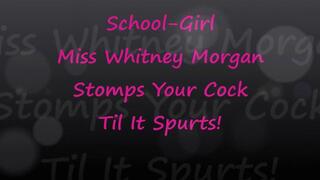 Bratty School-Girl Cock Stomp - wmv