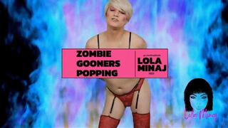 Zombie Gooners w Music Lola Minaj Trans Gooning Mesmerize Mind Fuck WMVHD