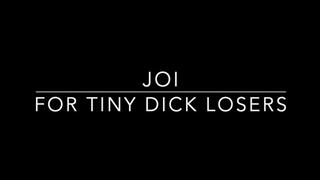 JOI for Tiny Dick Losers