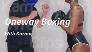 Oneway Boxing Karma vs The Masked Man