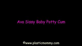 Ava Sissy Baby Potty Cum