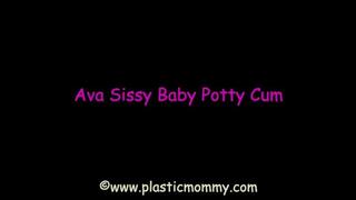 Ava Sissy Baby Potty Cum