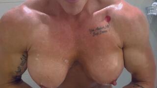 Do you want to Know What it’s Like Showering with a Muscular Women