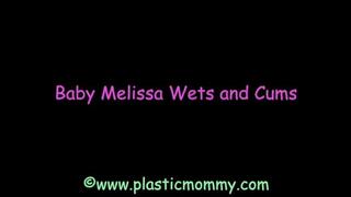 Baby Melissa Wets and Cums