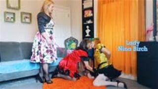 Lady Nina Birch - Sissy Sluts Training Filthfest Pt1