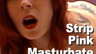 Leelo Lulus Strip Pink Masturbate GMWC0106