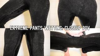 Extreme Pants Wetting: Closeup POV [HD]