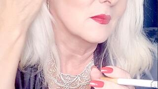 Aufforderung zum Wichsen deiner Morgenlatte während ich meine Marlboro Red 100s genieße