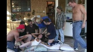 Ashley Blue Double Vaginal Double Anal Gangbang Creampies And Cum Eating! (1st half mp4)