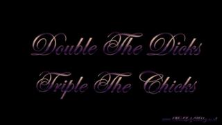 Double The Dicks Triple The Chicks