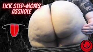 Lick Step-Moms Asshole POV - CurvyRedhead - AVI