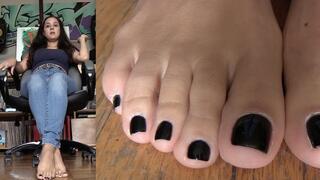 PEDICURE SLAVE RULES - Jamie Daniels, POV, Foot Fetish, Foot Domination, Foot Slave - MP4