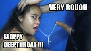DEEP THROAT SPIT FETISH 230808H SARAI THROAT FUCKING CROUCHED IN LOW STOOL SD WMV