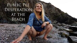Public Pee Desperation at the Beach