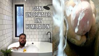 Tiny underwater humiliation - Lalo Cortez