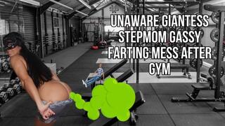 Unaware giantess stepmom farting workout - Lalo Cortez and Vanessa