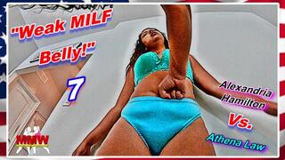 Weak MILF Belly! 7 WMV