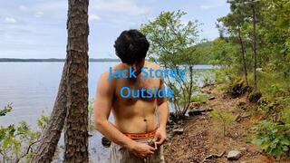 Straight Jack Storey Jerks off in the Woods (1080p)
