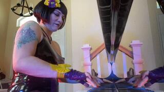 Piano Bondage clip 1 - Hogtie