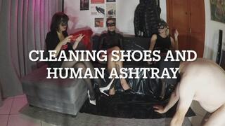GEA DOMINA - CLEANING SHOES AND HUMAN ASHTRAY