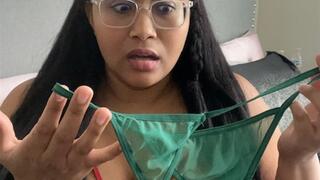 Wife found Sissy Husband's Panties and Humiliates Him