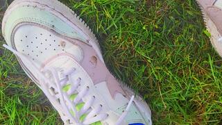 Muddying AF1 Sneakers