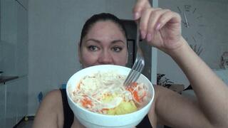 POTATO AND CABBAGE IN MY MOUTH (m)