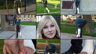 Beatrice Term SLWC with Heel Bar Visit to the Public Square with Foot Play (in HD 1920X1080)