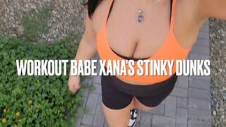 Workout Babe Xana's Stinky Dunks
