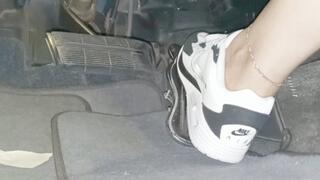 Cory's New Nike 270 React Sneakers (Behind View) Flooring & Peelouts