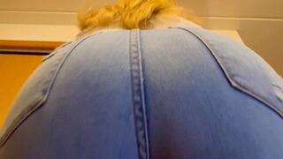 POV Facesitting in Jeans