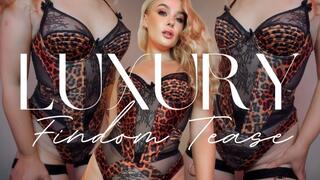 Luxury Lingerie Findom Tease and Denial