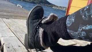 Boot Remival by the Oceanside