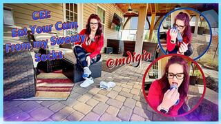 CEI: EAT YOUR CUM FROM MY SWEATY SOCKS